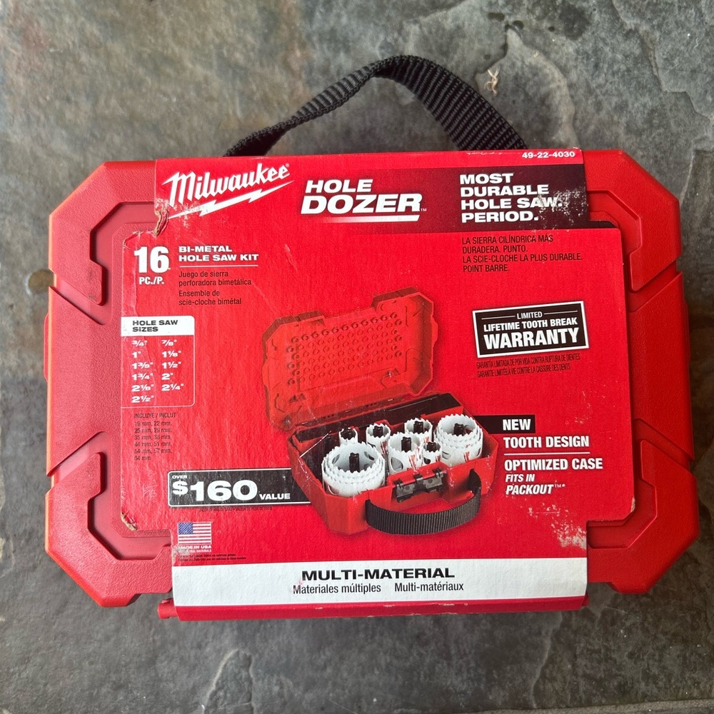 Milwaukee Bi-Metal Hole Dozer Saw Kit